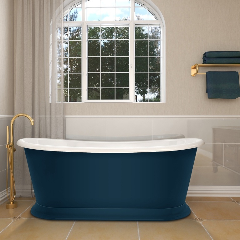 Sanctuary Chabanon Double Freestanding Boat Bath | Sanctuary Bathrooms